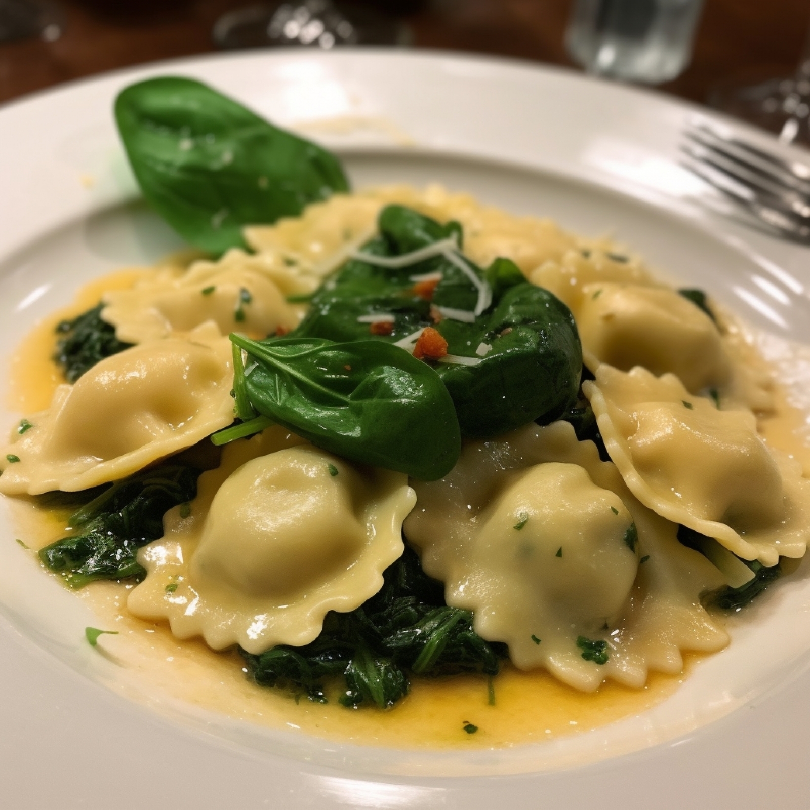 Ravioli Di Ricotta E Spinaci Italian Main Course