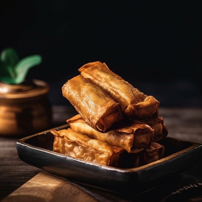 Bean Curd Skin Rolls (Fu Pi Juan) 6