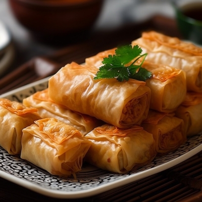 Bean Curd Skin Rolls (Fu Pi Juan) 5