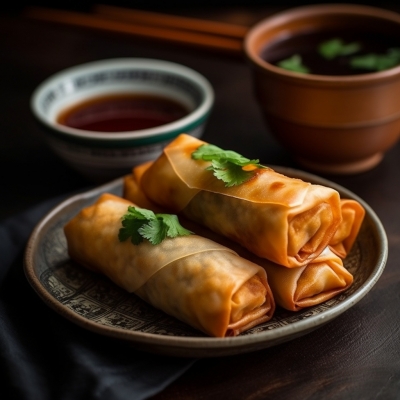 Bean Curd Skin Rolls (Fu Pi Juan) 1