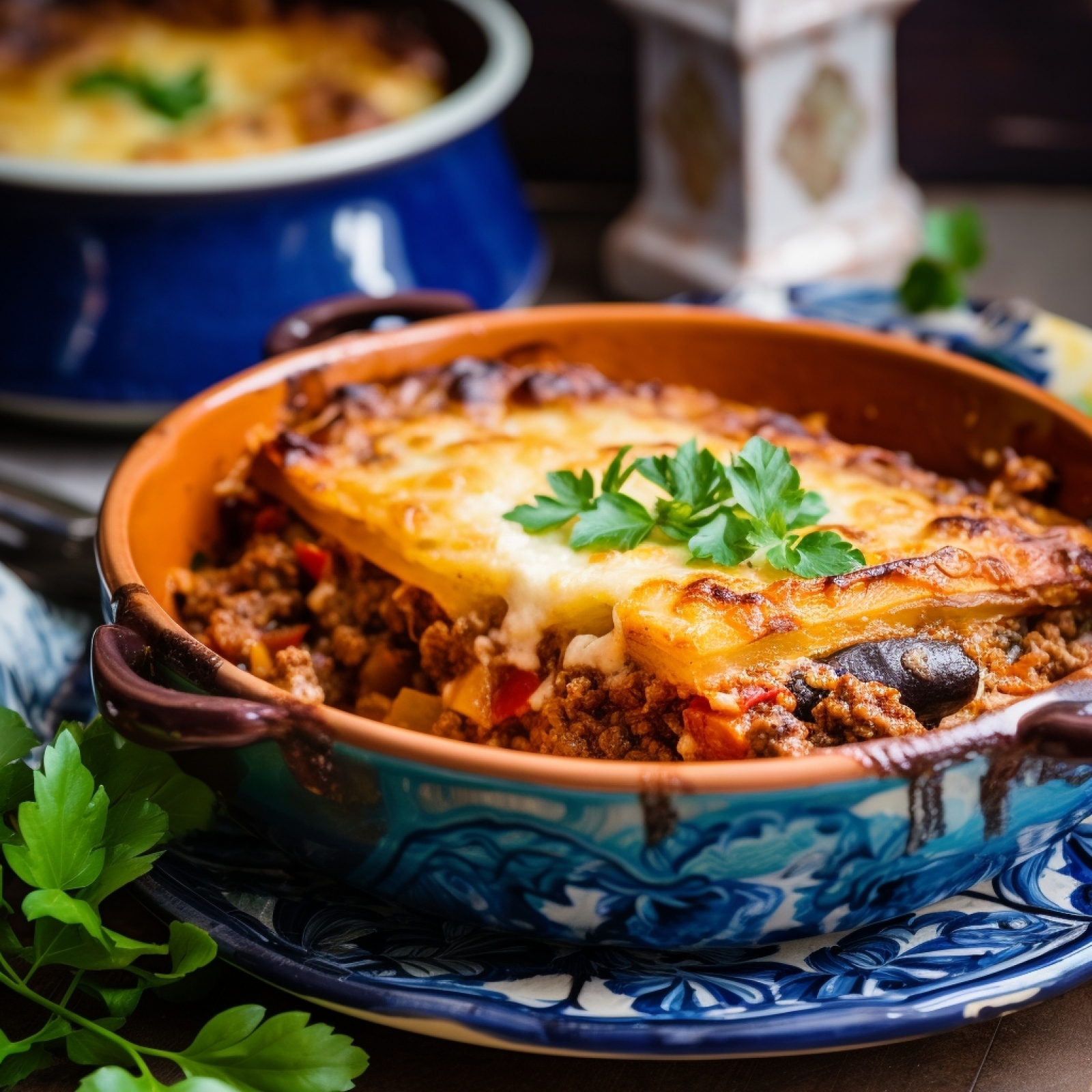 Greek Moussaka (Mediterranean - Main Course )