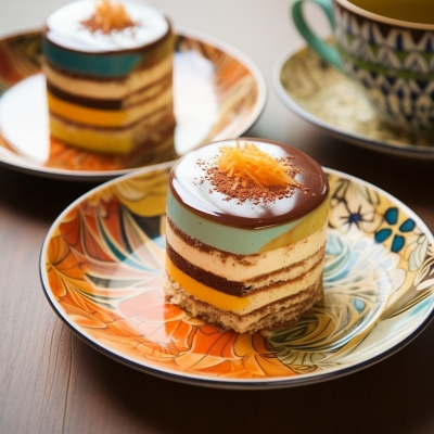 Hojicha Tiramisu 2