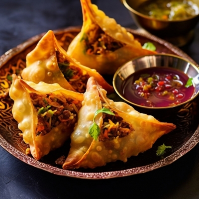 Keema Samosa 7