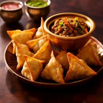 Keema Samosa 6