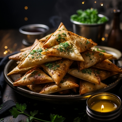 Keema Samosa 1