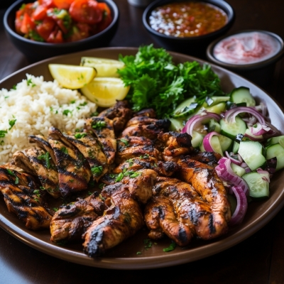 Lebanese Grilled Chicken Tawook