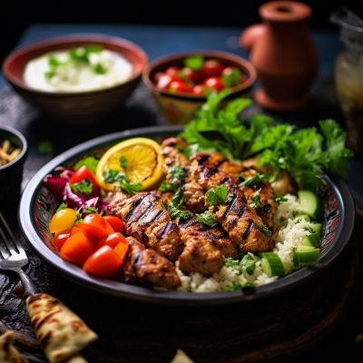 Lebanese Grilled Chicken Tawook 1