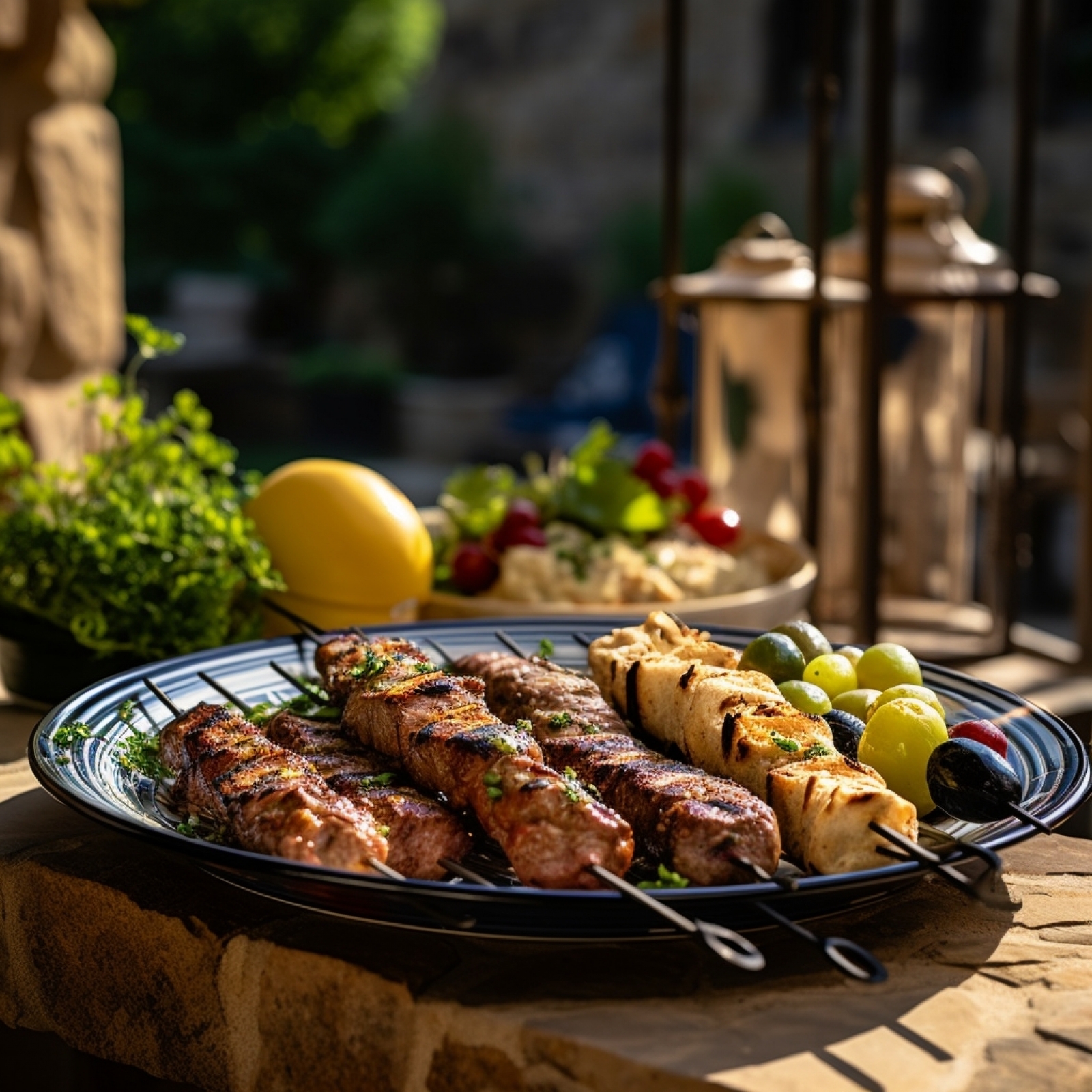 Lebanese Shish Tawook (Mediterranean - Main Course )