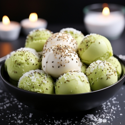 Matcha Mochi Ice Cream 6