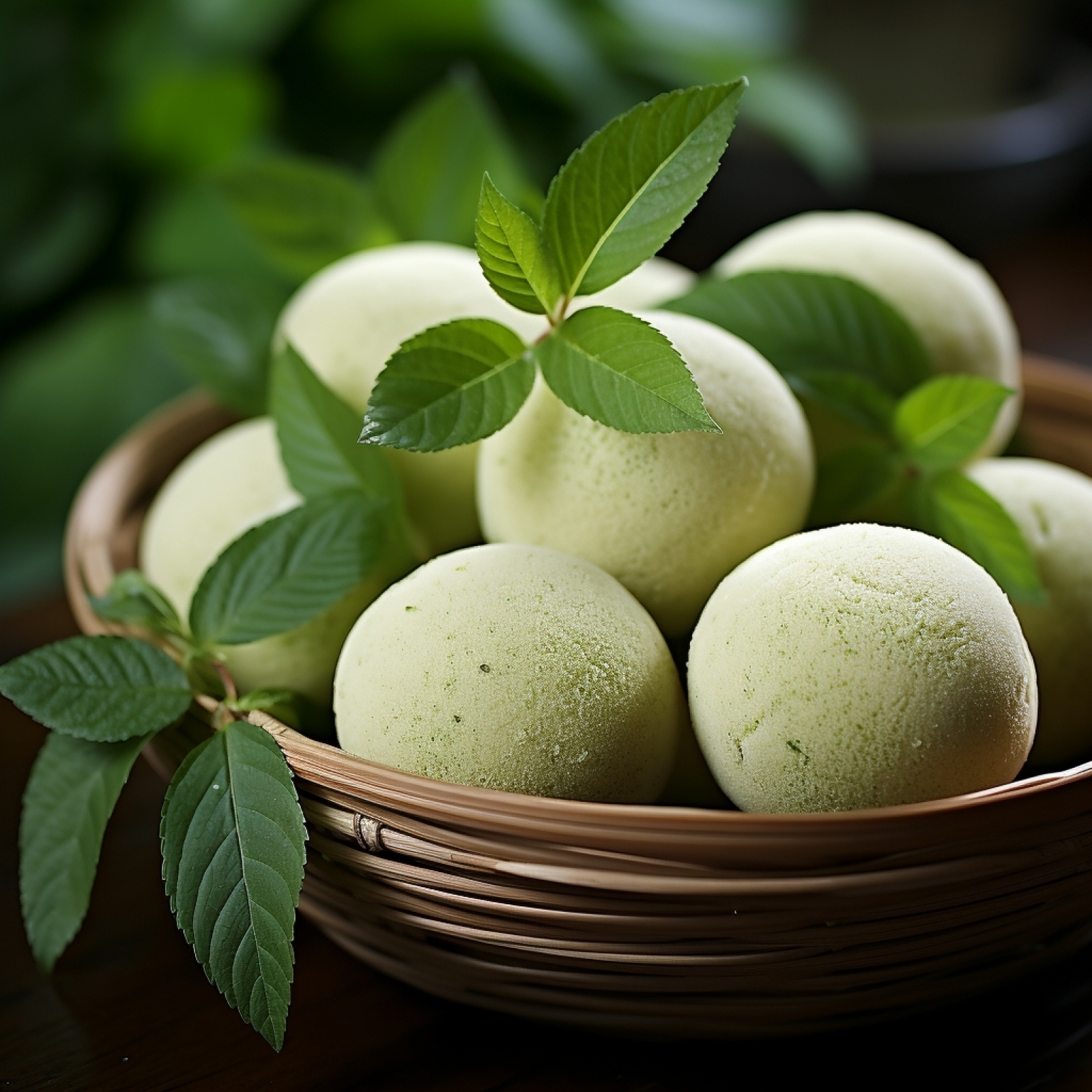 Matcha Mochi Ice Cream (Japanese - Dessert )