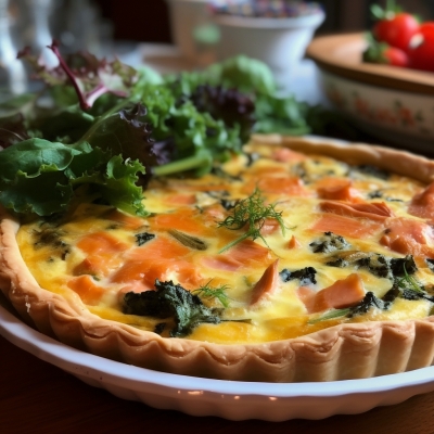 Quiche au Saumon 1