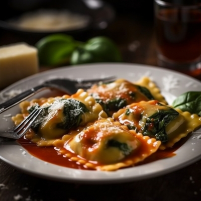 Ravioli di Ricotta e Spinaci 7