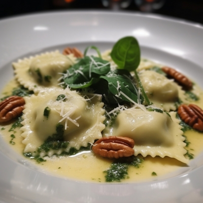 Ravioli di Ricotta e Spinaci 4