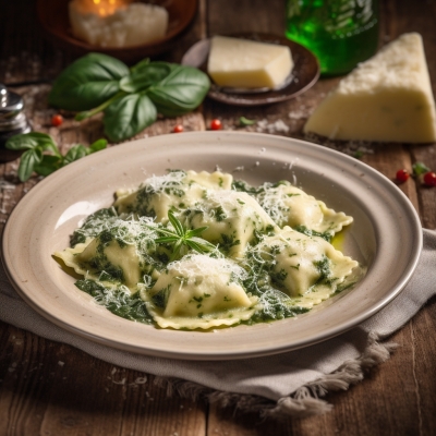 Ravioli di Ricotta e Spinaci 3