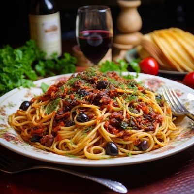 Spaghetti alla Puttanesca 4