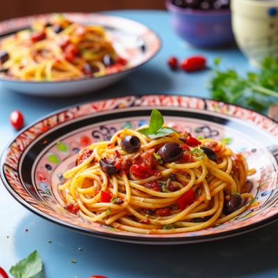 Spaghetti alla Puttanesca 1