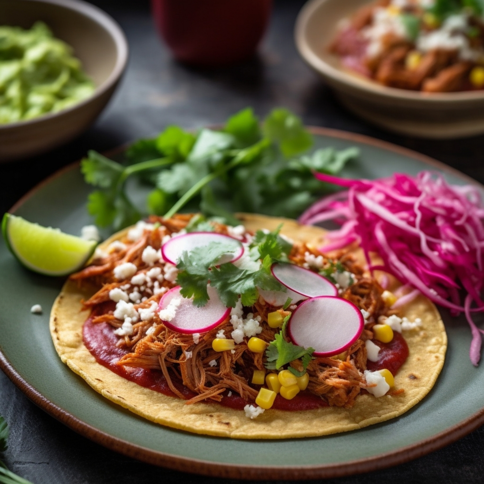 Tacos De Cochinita Pibil Mexican Main Course